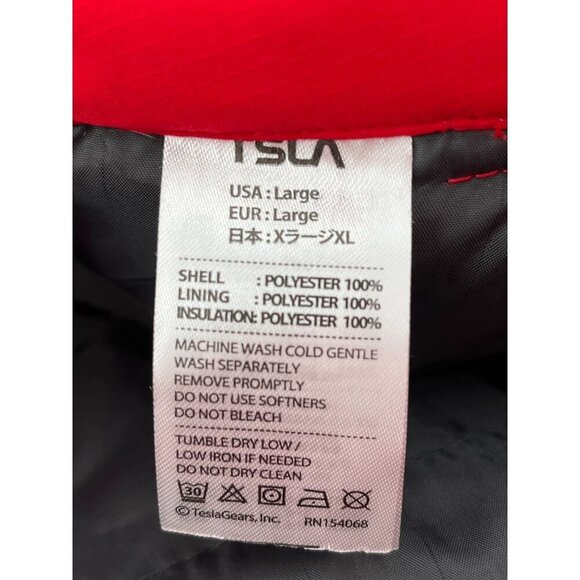 Tesla Gear TSLA Womens Red Insulated Cargo Snow Pants Adj Waist - Picture 12 of 14